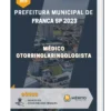 Apostila Médico Otorrinolaringologista Prefeitura de Franca SP 2023