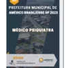 Apostila Médico Psiquiatra Prefeitura de Américo Brasiliense SP 2023