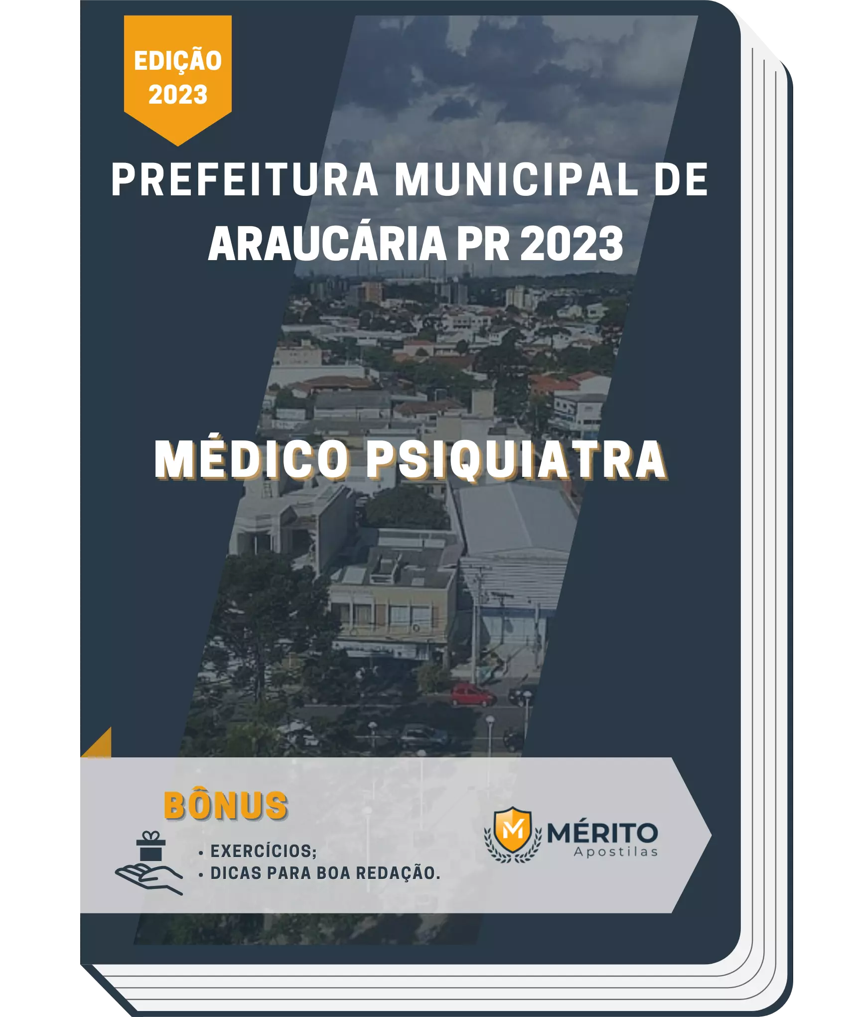 Apostila Médico Psiquiatra Prefeitura de Araucária PR 2023