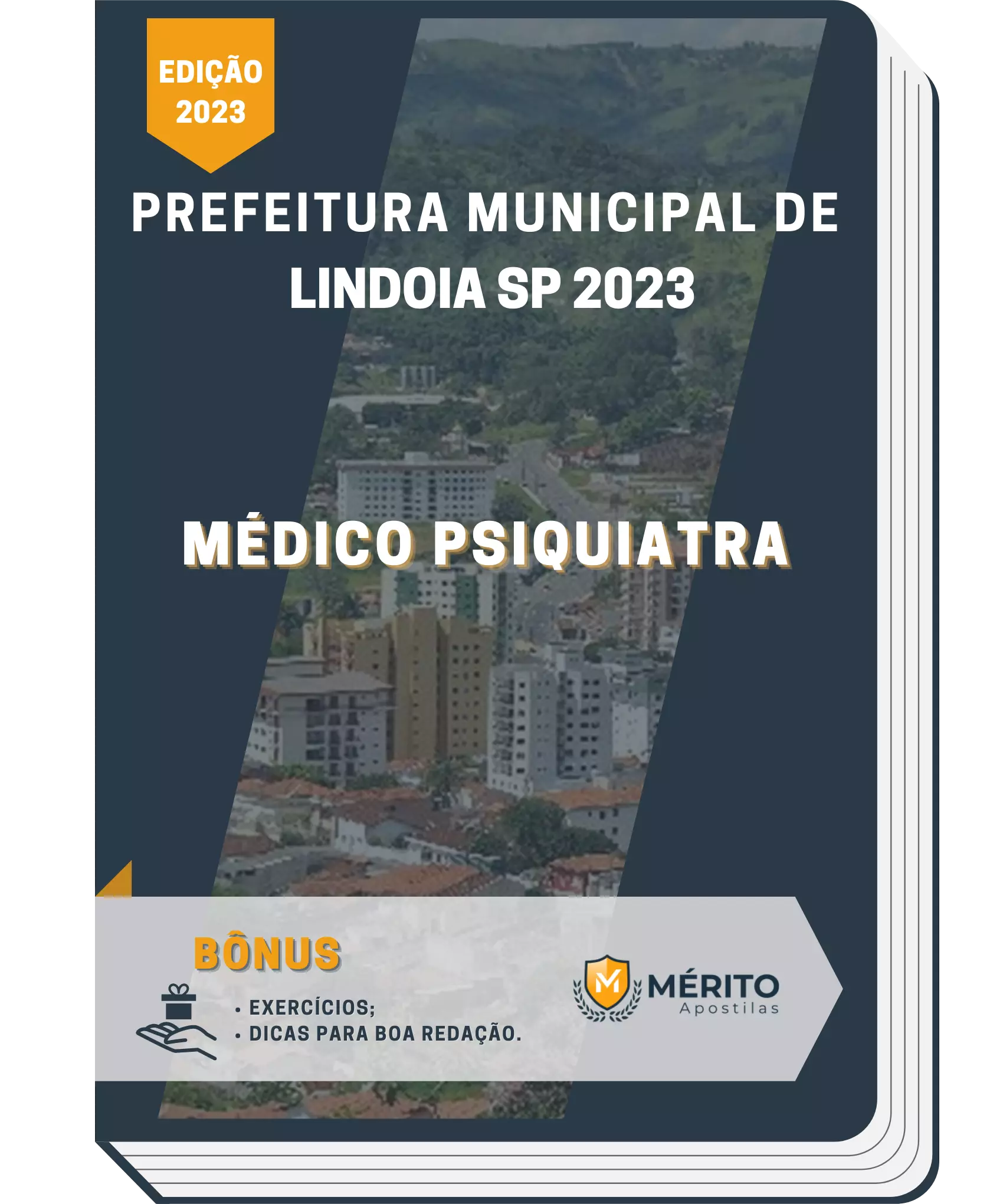 Apostila Médico Psiquiatra Prefeitura de Lindoia SP 2023