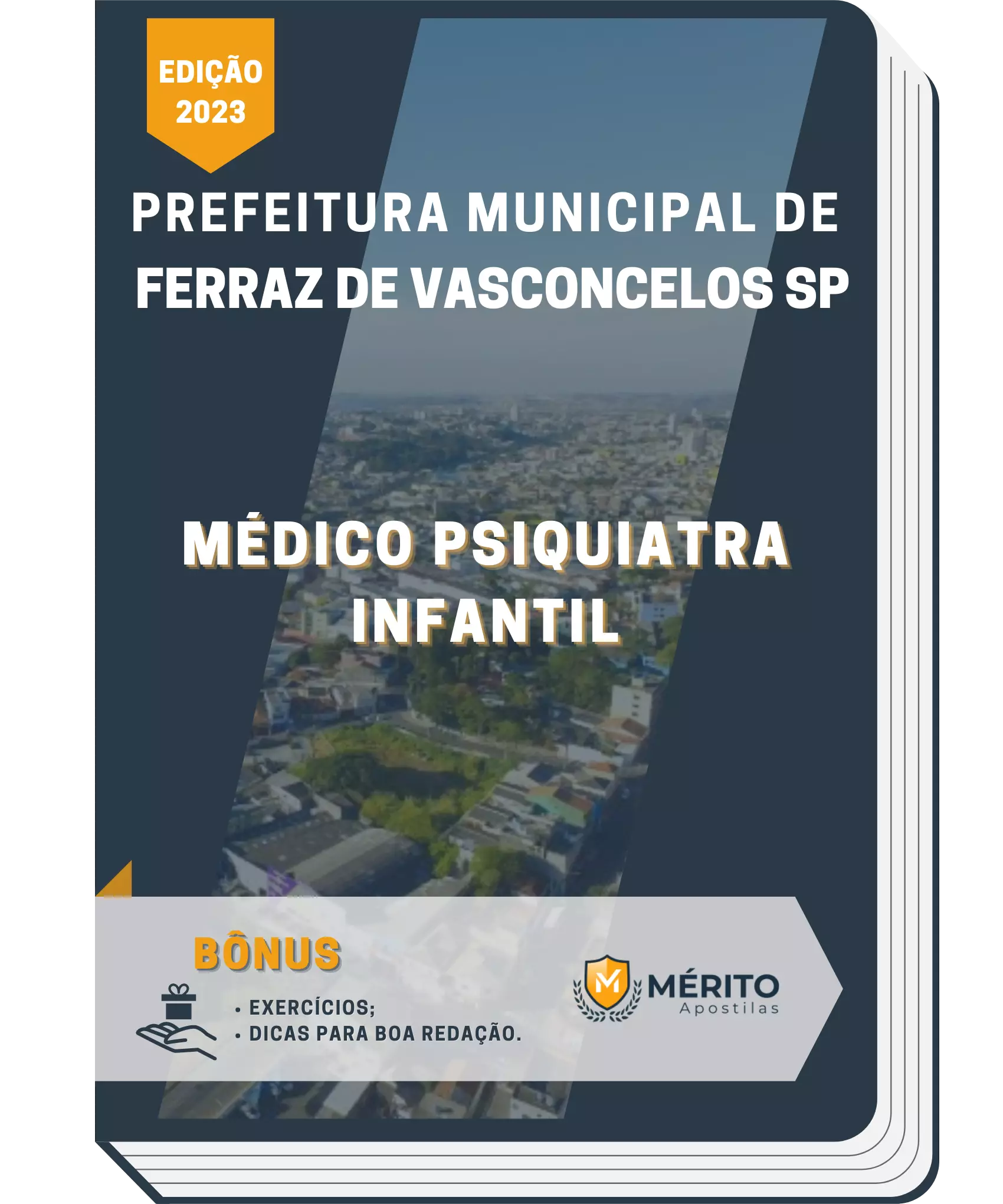 Apostila Médico Psiquiatra Infantil Prefeitura de Ferraz de Vasconcelos SP