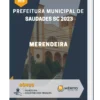 Apostila Merendeira Prefeitura de Saudades SC 2023