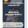Apostila Monitor da Educação Infantil Prefeitura de Lavras MG 2023