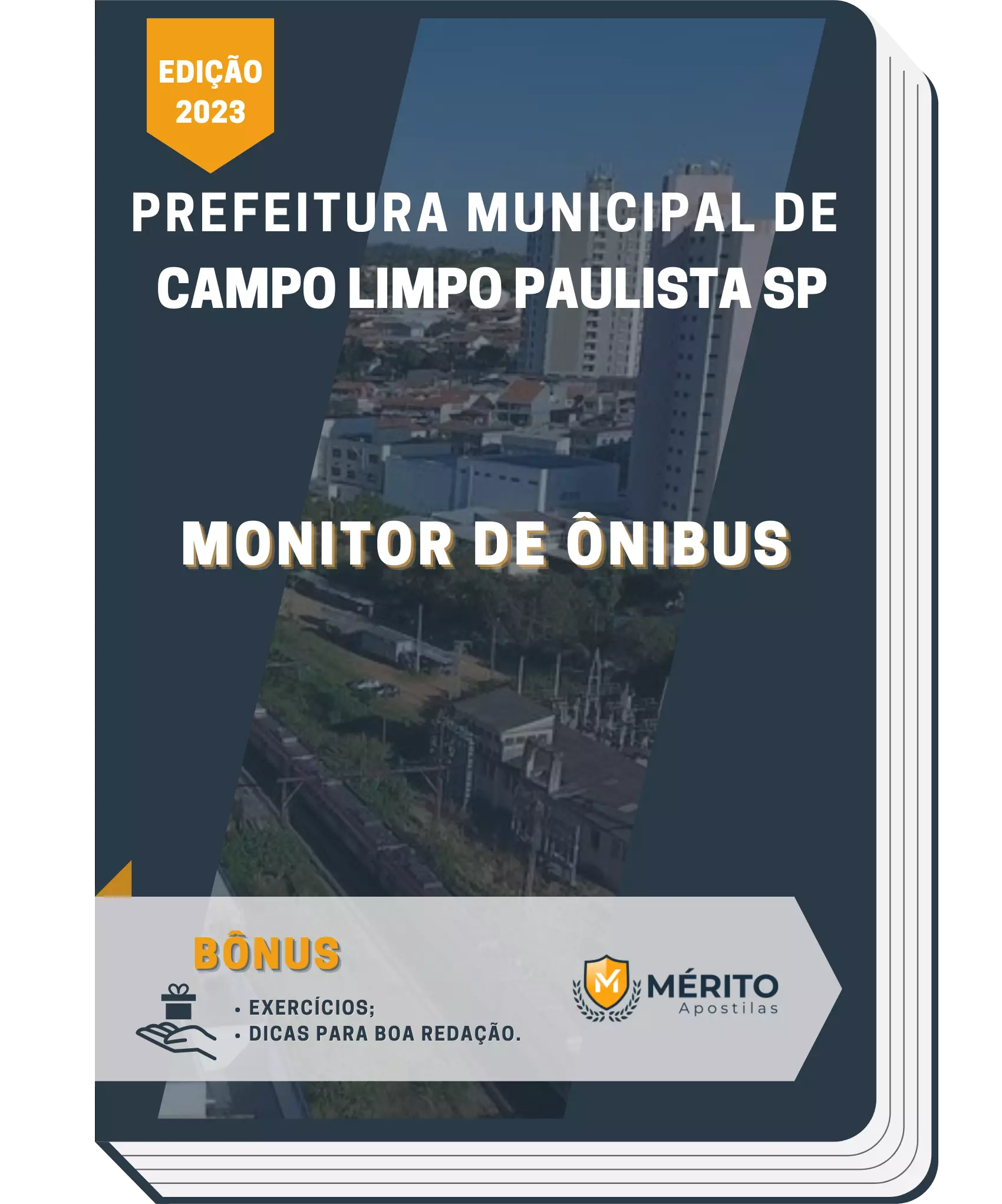 Apostila Monitor de Ônibus Prefeitura de Campo Limpo Paulista SP 2023