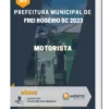 Apostila Motorista Prefeitura de Frei Rogério SC 2023