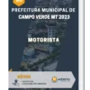 Apostila Motorista Prefeitura de Campo Verde MT 2023