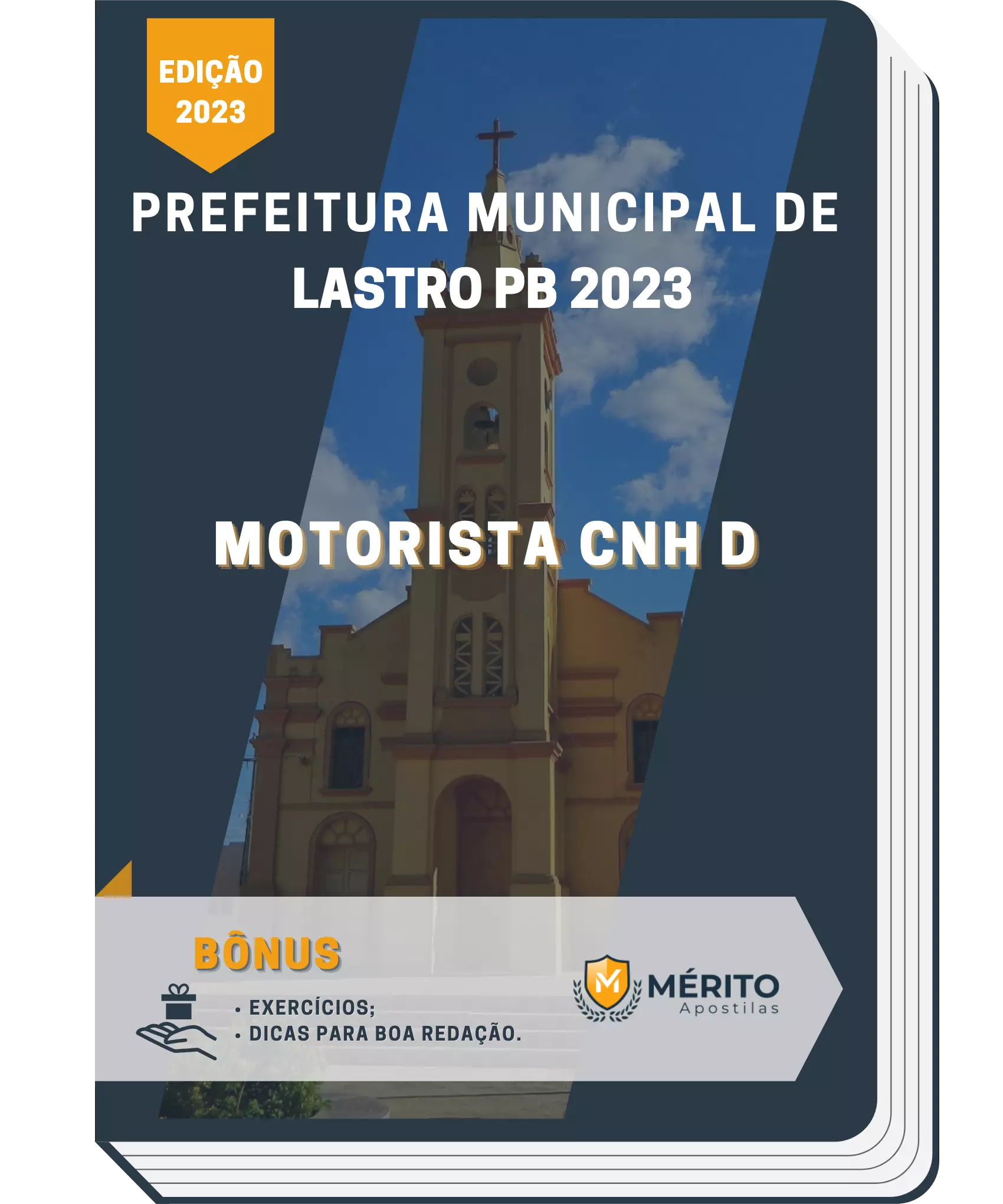 Apostila Motorista CNH D Prefeitura de Lastro PB 2023