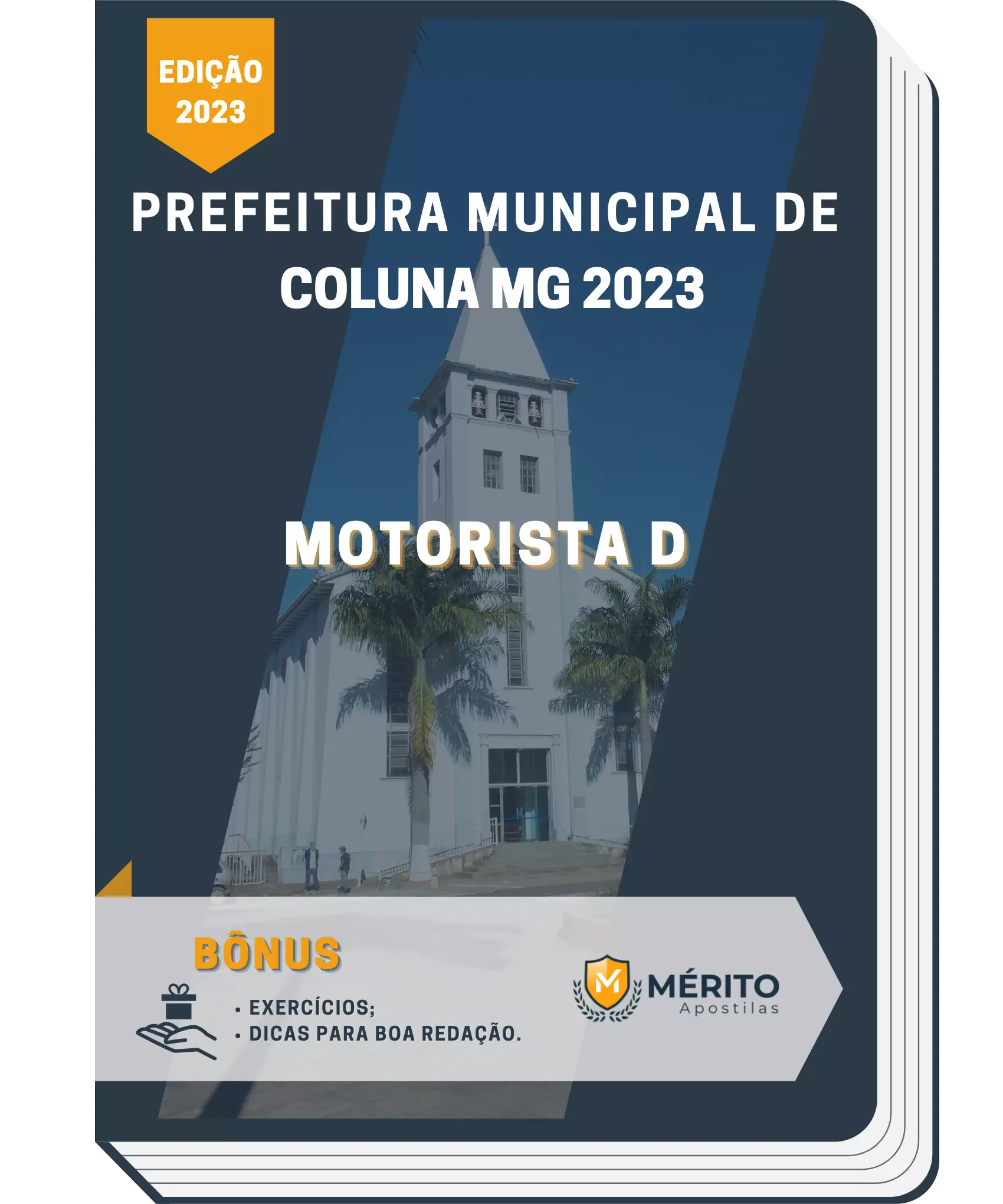 Apostila Motorista D Prefeitura de Coluna MG 2023