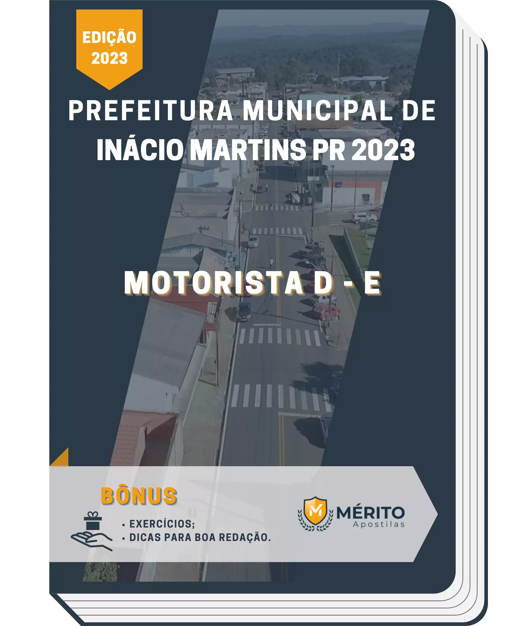 Apostila Motorista D e E Prefeitura de Inácio Martins PR 2023