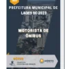 Apostila Motorista De Ônibus Prefeitura de Lages SC 2023
