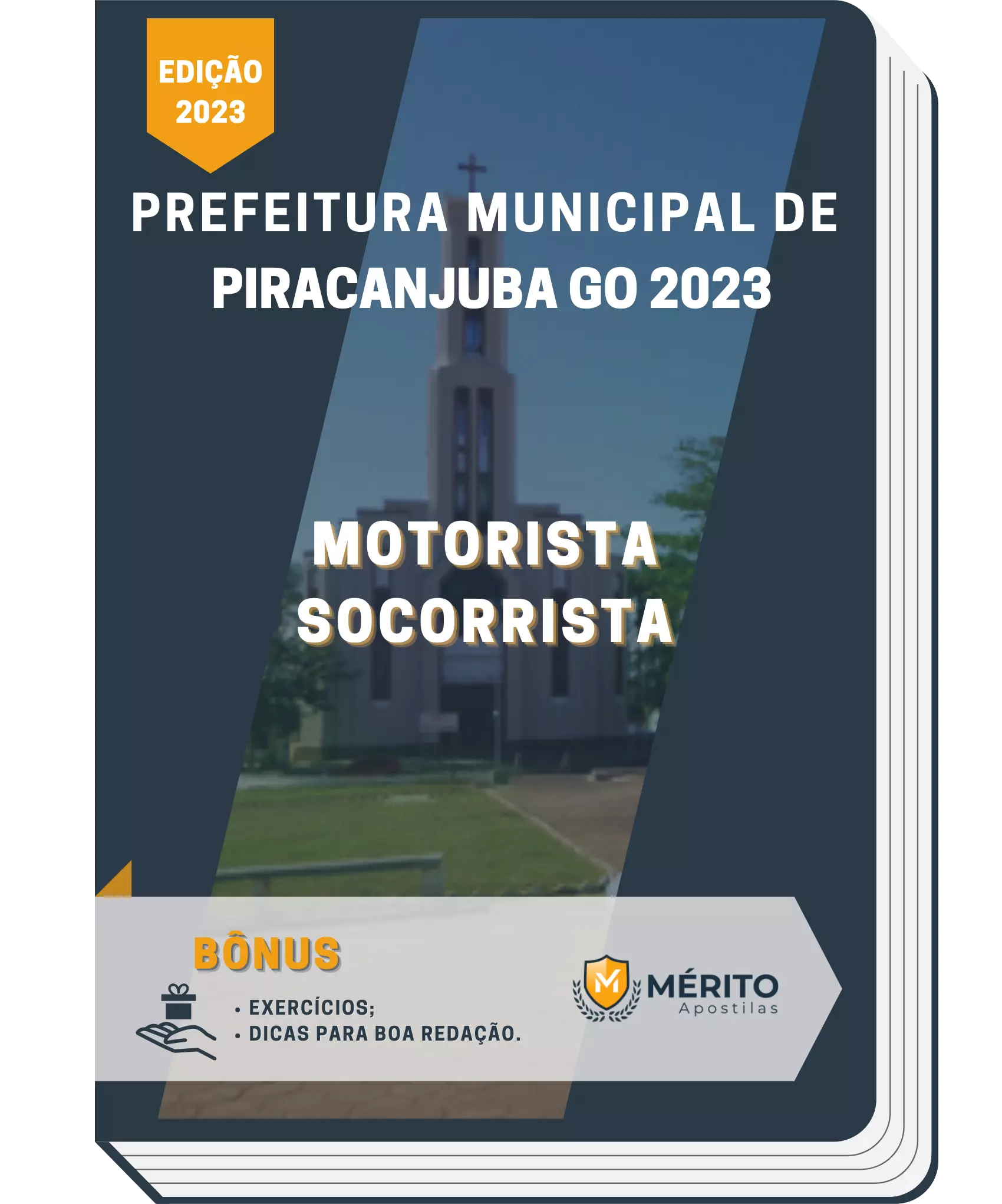 Apostila Motorista Socorrista Prefeitura de Piracanjuba GO 2023