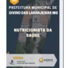 Apostila Nutricionista Da Saúde Prefeitura de Divino das Laranjeiras MG 2023