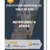 Apostila Nutricionista Sênior Prefeitura de Tuiuti SP 2023