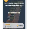 Apostila Odontólogo Prefeitura de Laguna Carapã MS 2023