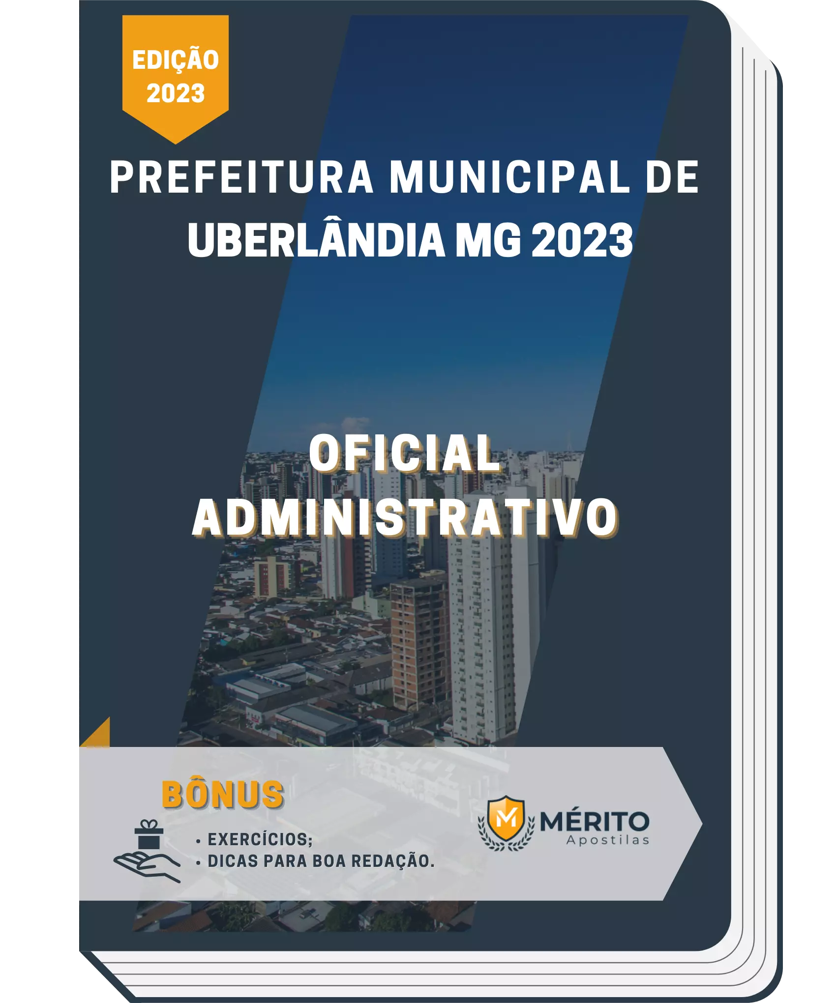 Apostila Oficial Administrativo Prefeitura de Uberlândia MG 2023