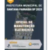 Apostila Oficial de Manutenção Eletricista Prefeitura de Santana Parnaíba SP 2023