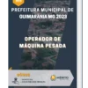 Apostila Operador De Máquina Pesada Prefeitura de Guimarânia MG 2023