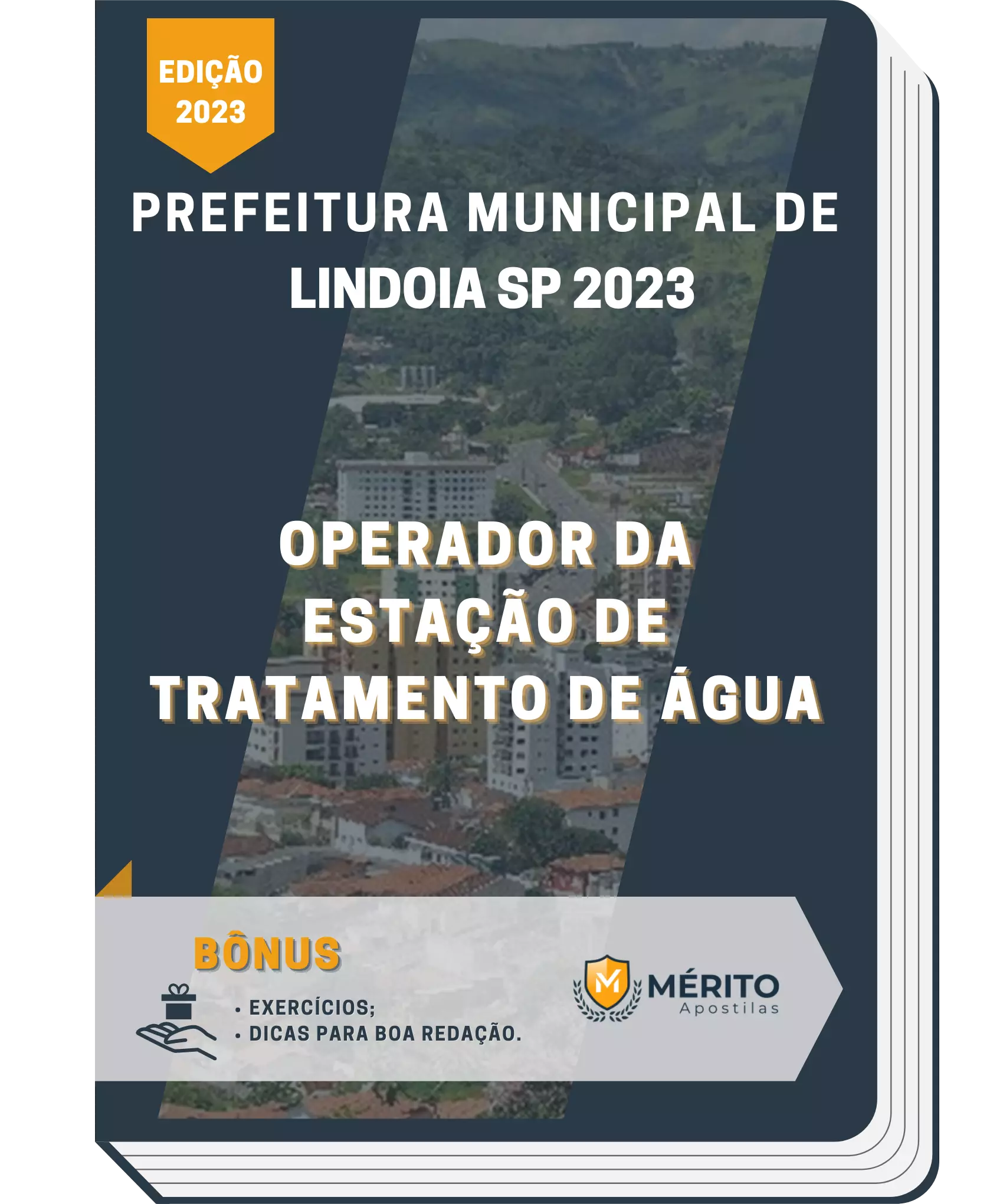 Apostila Operador da Estação de Tratamento de Água Prefeitura de Lindoia SP 2023