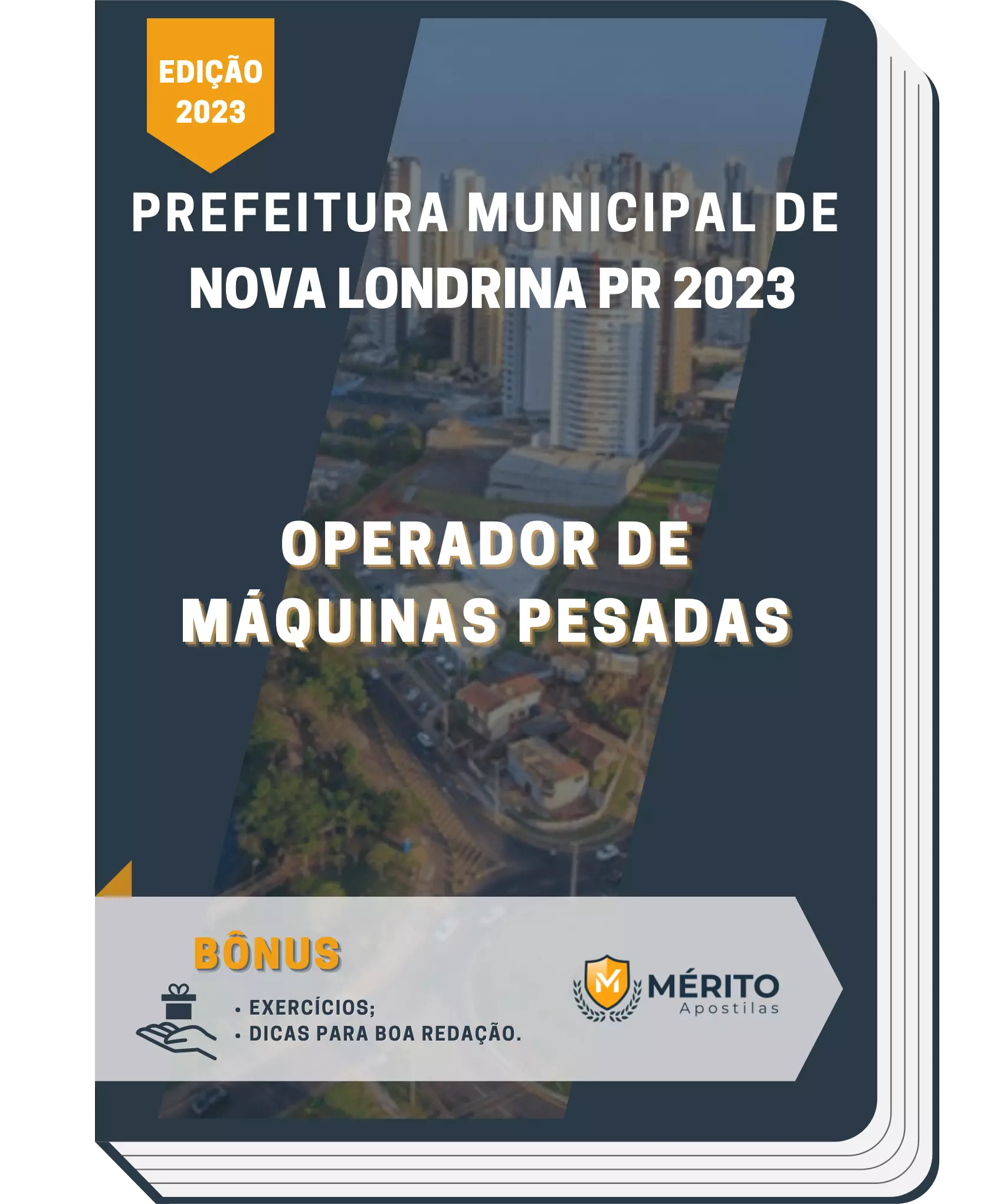 Apostila Operador de Máquinas Pesadas Prefeitura de Nova Londrina PR 2023