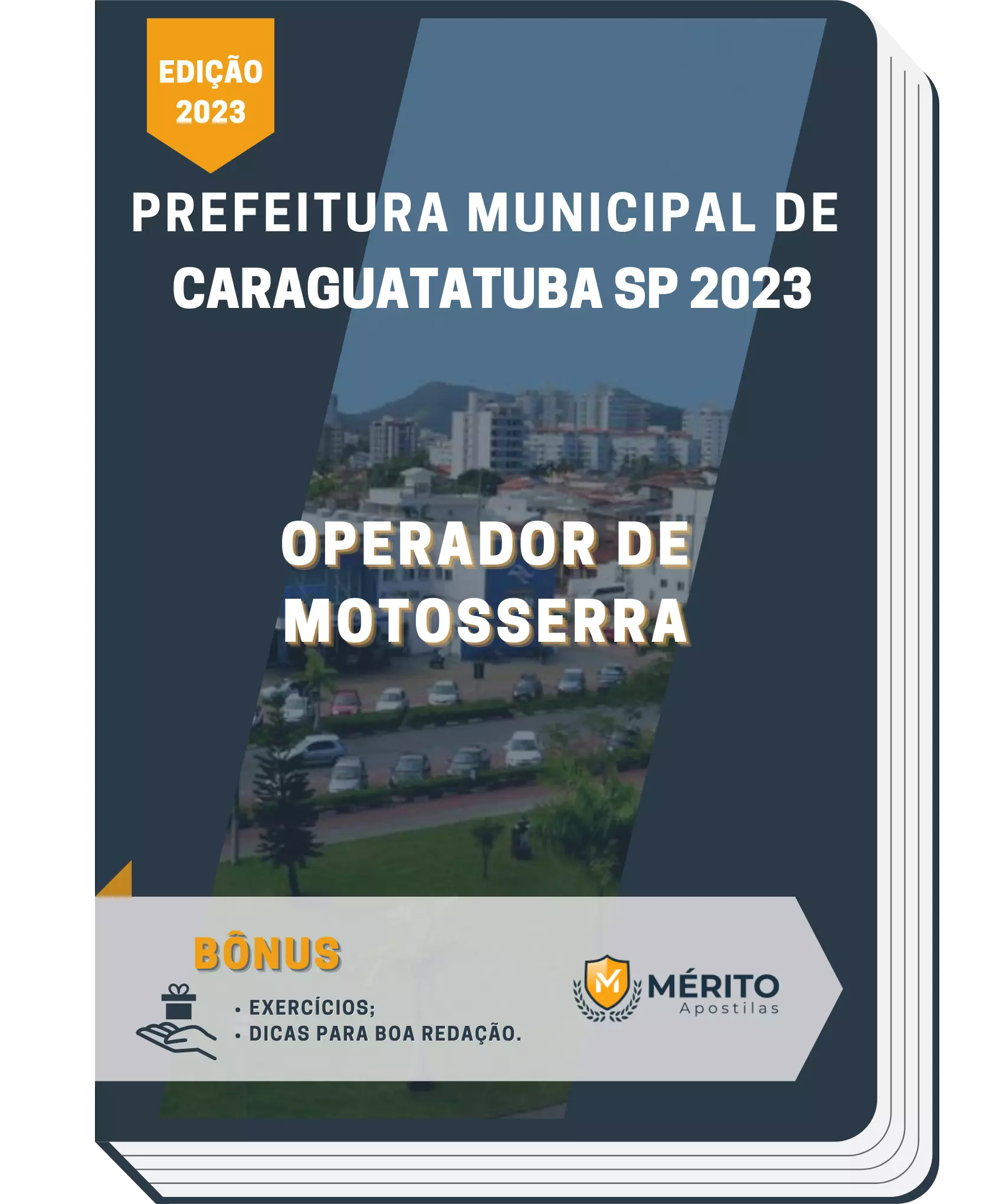Apostila Operador de Motosserra Prefeitura de Caraguatatuba SP 2023