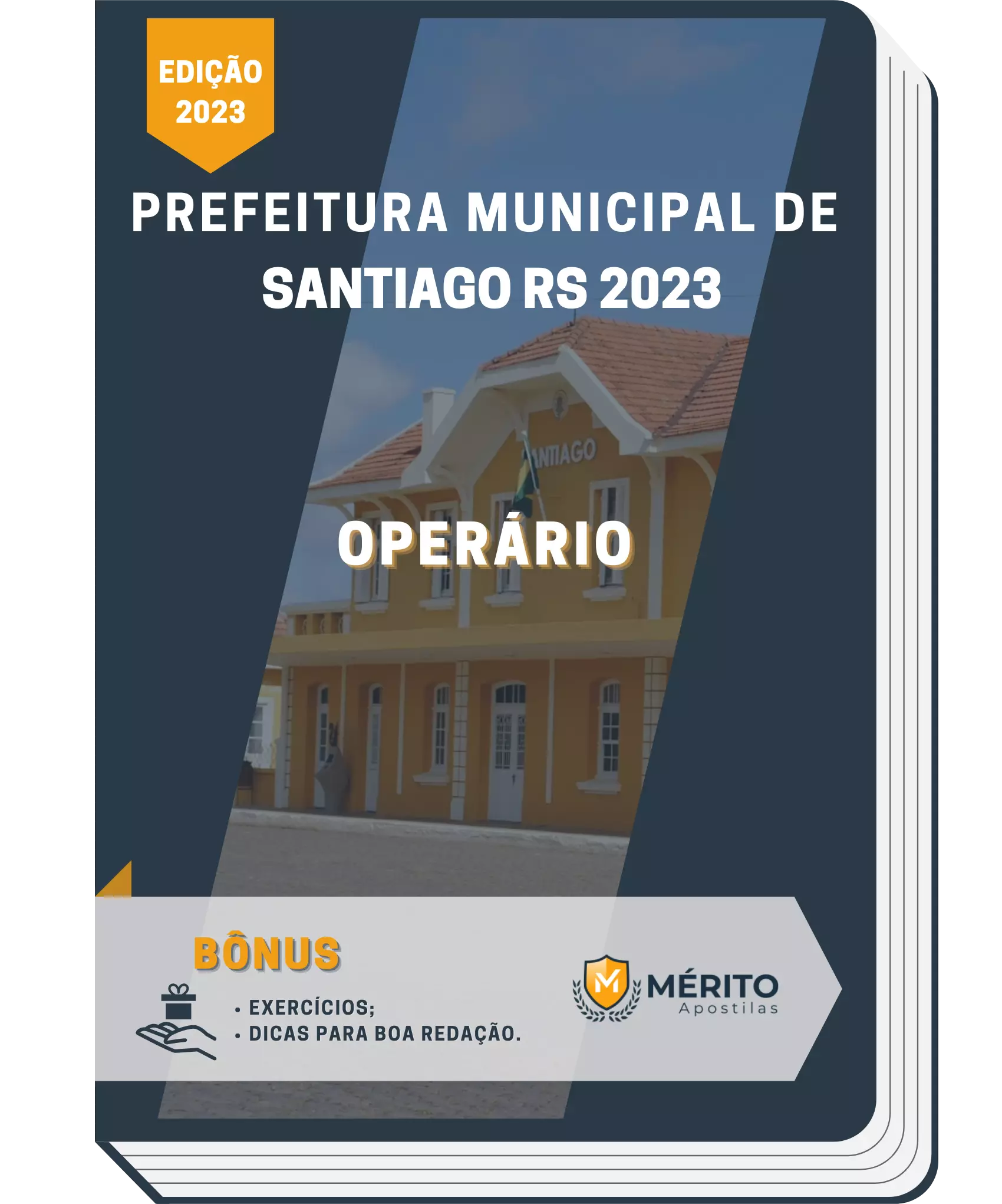 Apostila Operário Prefeitura de Santiago RS 2023