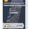 Apostila Padeiro Prefeitura de Primavera do Leste MT 2023