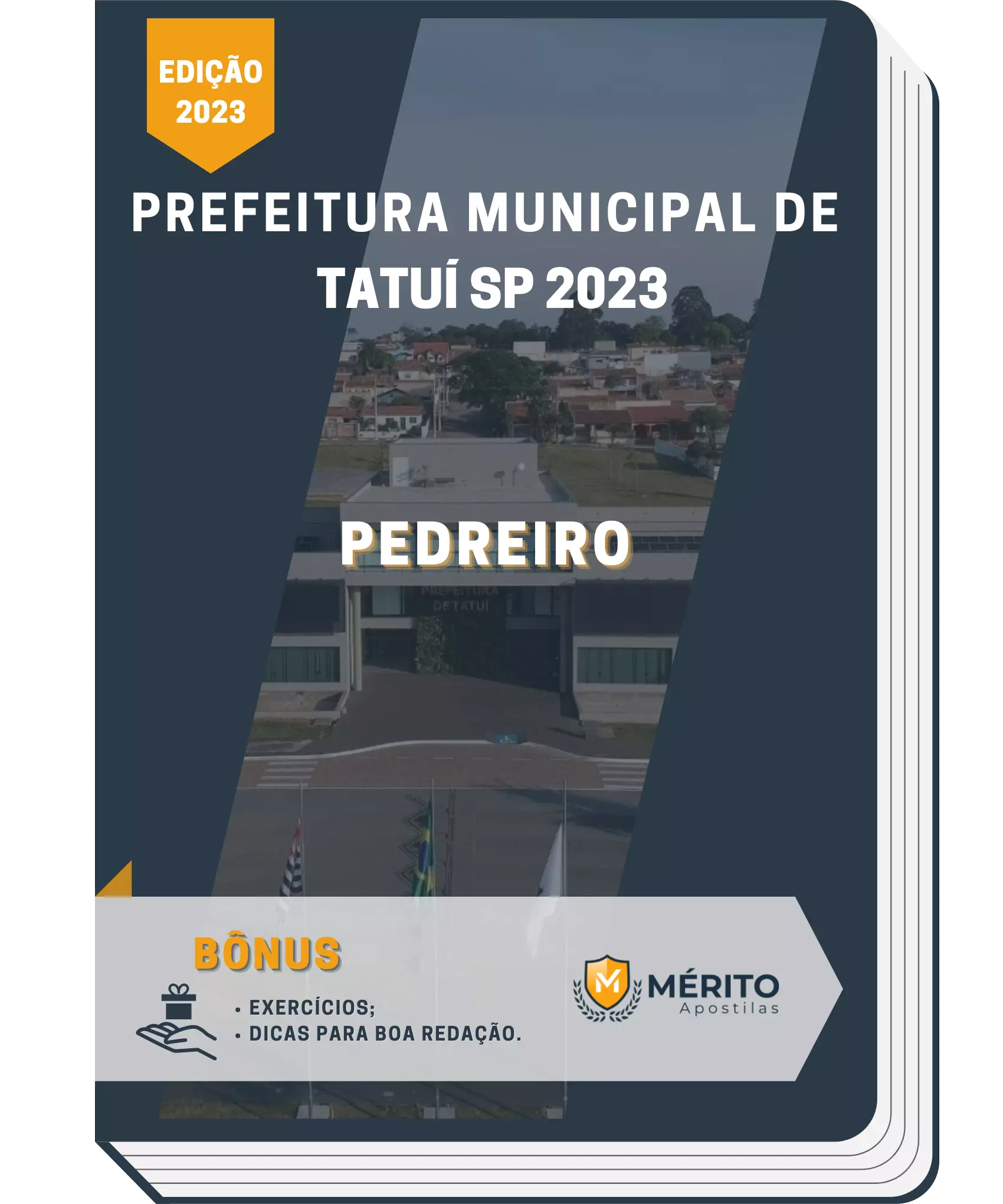 Apostila Pedreiro Prefeitura de Tatuí SP 2023
