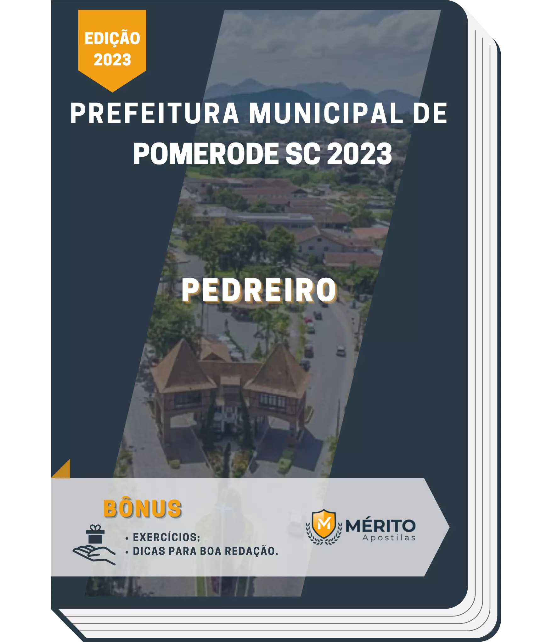 Apostila Pedreiro Prefeitura de Pomerode SC 2023