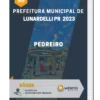 Apostila Pedreiro Prefeitura de Lunardelli PR 2023