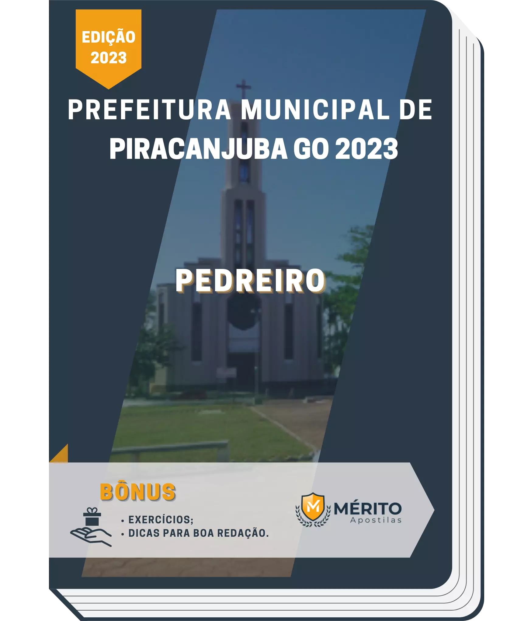 Apostila Pedreiro Prefeitura de Piracanjuba GO 2023