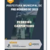 Apostila Pedreiro Carpinteiro Prefeitura de Frei Rogério SC 2023