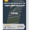 Apostila Pintor Prefeitura de Campo Limpo Paulista SP 2023