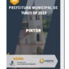Apostila Pintor Prefeitura de Tuiuti SP 2023