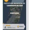 Apostila Porteiro Prefeitura de Carinhanha BA 2023