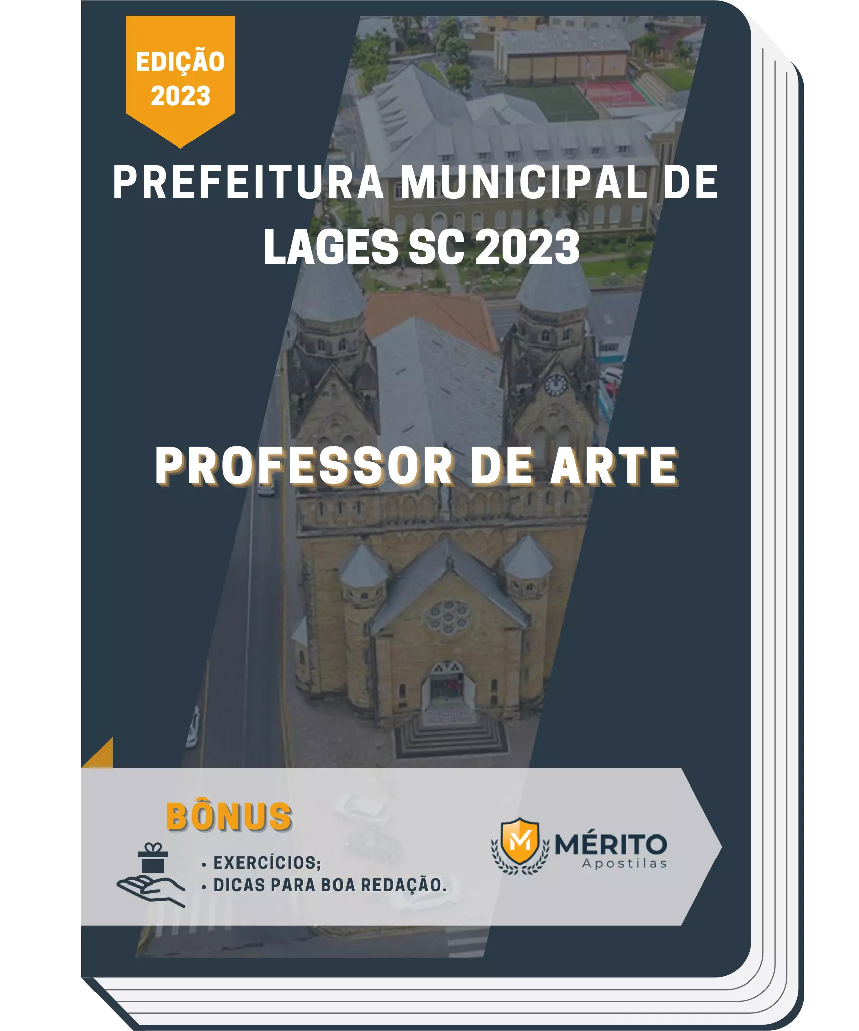 Apostila Professor De Arte Prefeitura de Lages SC 2023