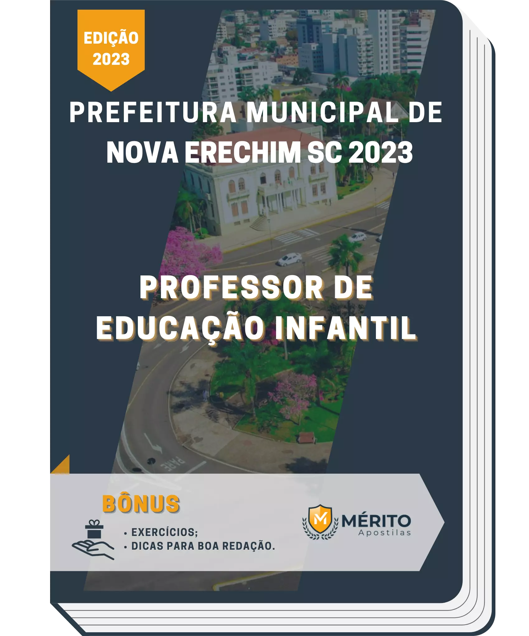 Apostila Professor De Educação Infantil Prefeitura de Nova Erechim SC 2023