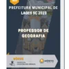 Apostila Professor De Geografia Prefeitura de Lages SC 2023