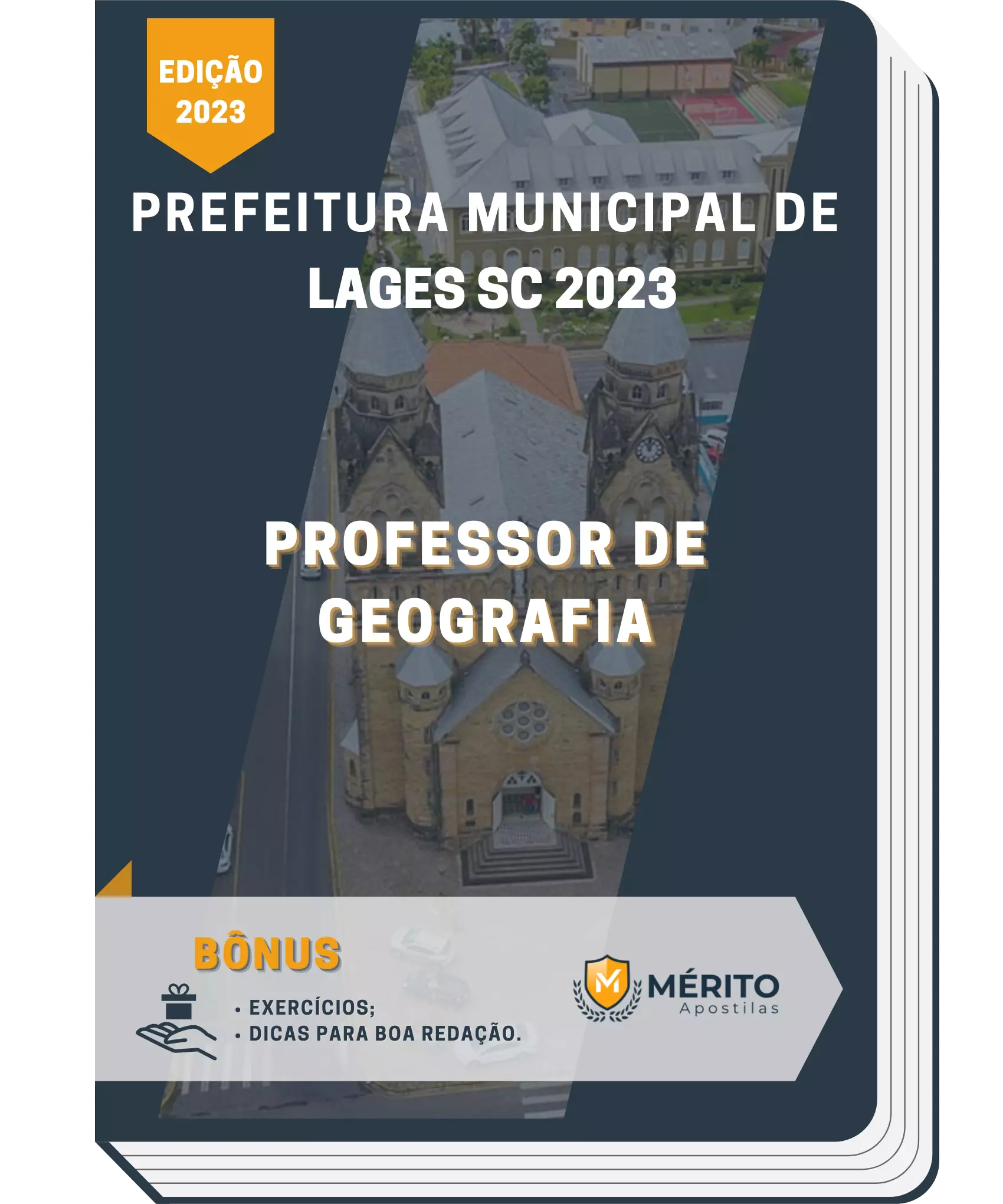 Apostila Professor De Geografia Prefeitura de Lages SC 2023