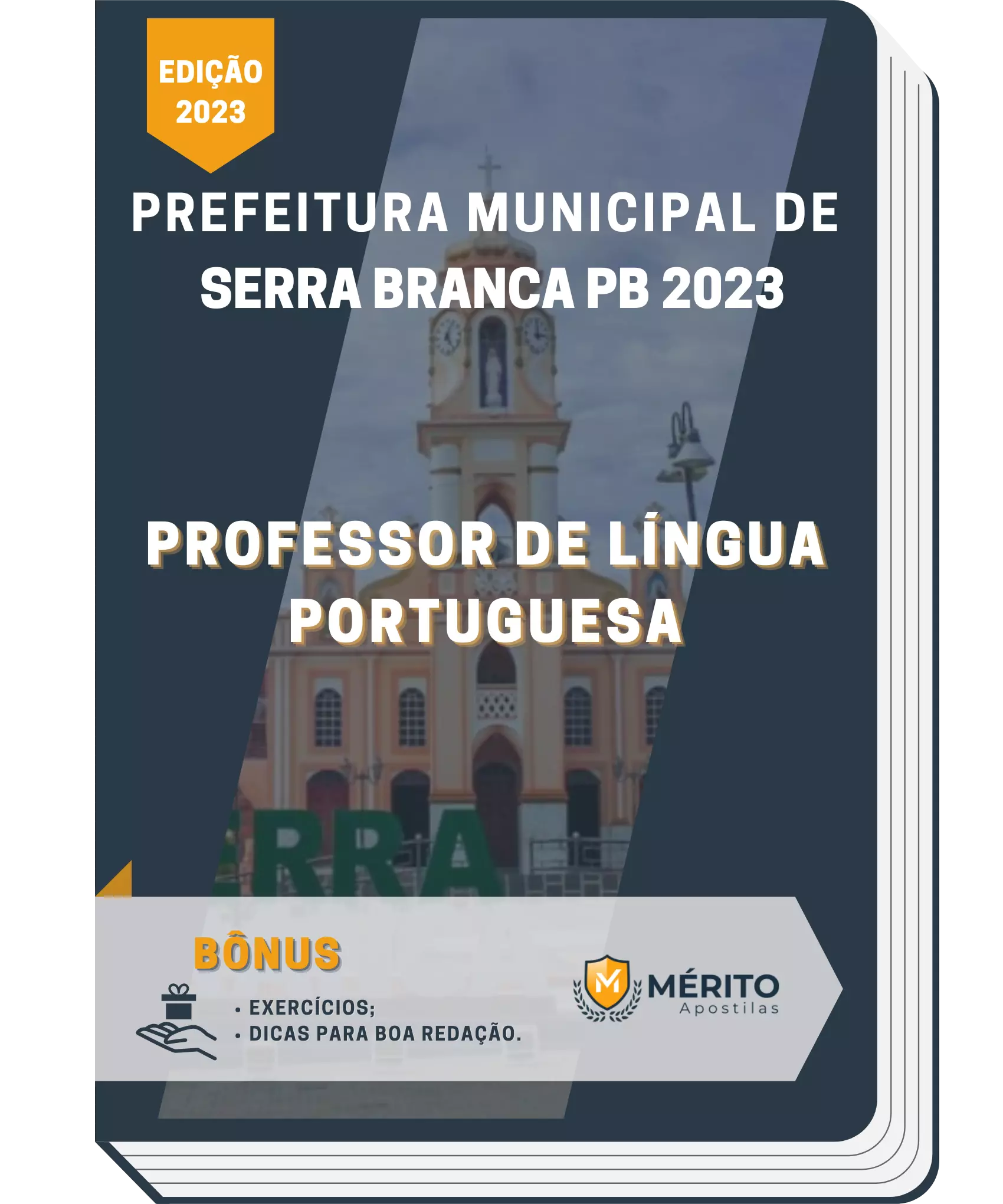 Apostila Professor De Língua Portuguesa Prefeitura de Serra Branca PB 2023