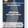 Apostila Professor Educação Física Prefeitura de Vera Cruz RS 2023