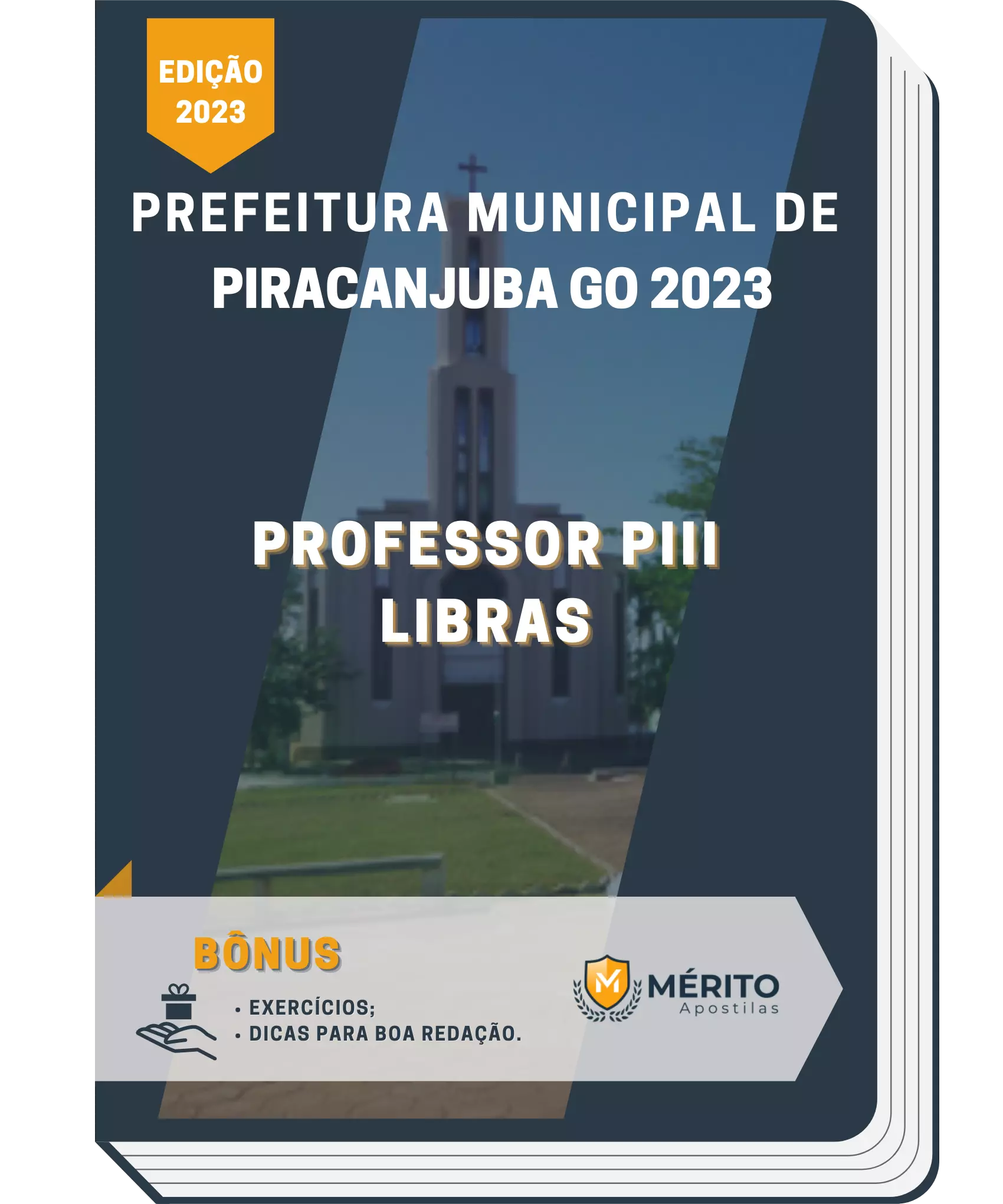 Apostila Professor PIII Libras Prefeitura de Piracanjuba GO 2023