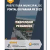 Apostila Professor Pedagogo Prefeitura de Pontal do Paraná PR 2023