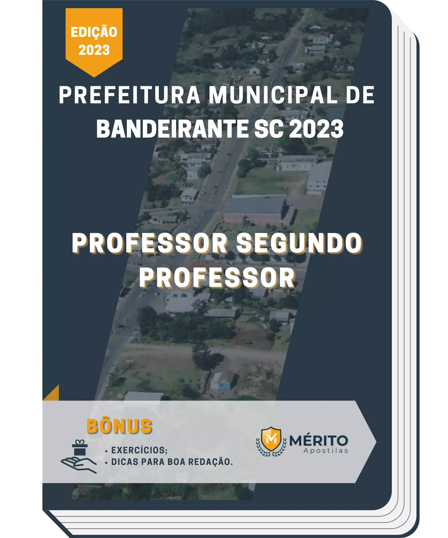 Apostila Professor Segundo Professor Prefeitura de Bandeirante SC 2023