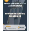 Apostila Professor Suporte Pedagógico Prefeitura de Aracruz ES 2023