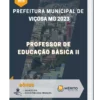 Apostila Professor de Educação Básica II Prefeitura de Viçosa MG 2023