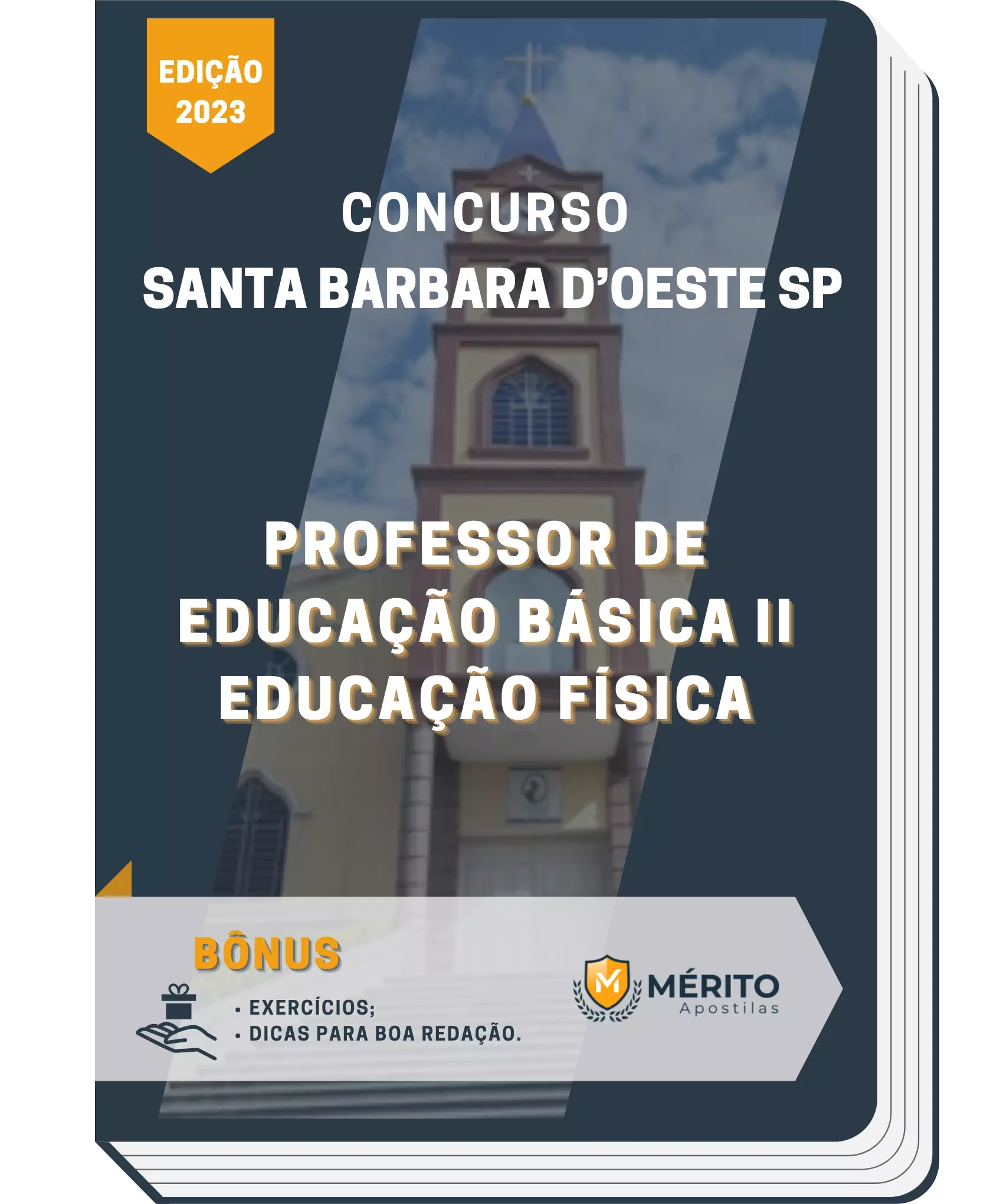 Apostila Professor de Educação Básica II Educação Física Concurso Santa Barbara d’Oeste SP 2023