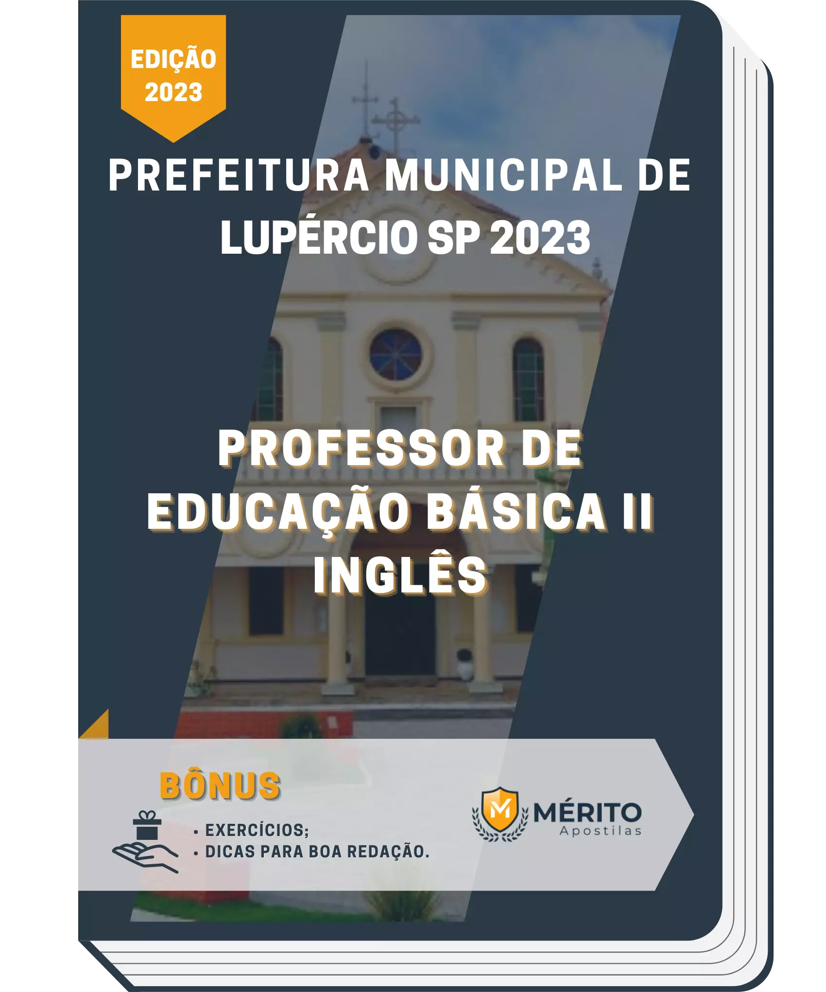 Apostila Professor de Educação Básica II Inglês Prefeitura de Lupércio SP 2023