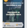 Apostila Professor de Educação Física Prefeitura de Frei Rogério SC 2023