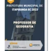Apostila Professor de Geografia Prefeitura de Itapiranga SC 2023