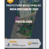 Apostila Psicólogo Prefeitura de Nova Erechim SC 2023